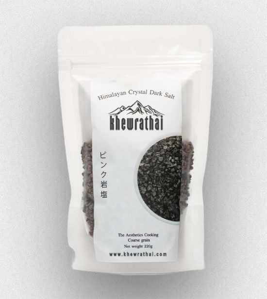 Khewra Black Himalayan Salt Coarse Grain 220 gm